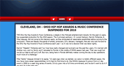 Desktop Screenshot of ohiohiphopawards.com